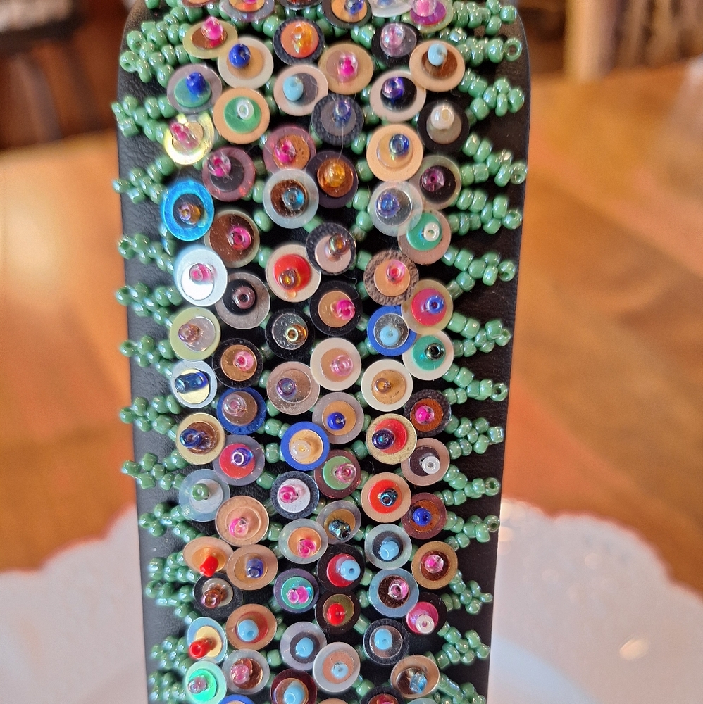 Handmade unique beaded bracelet